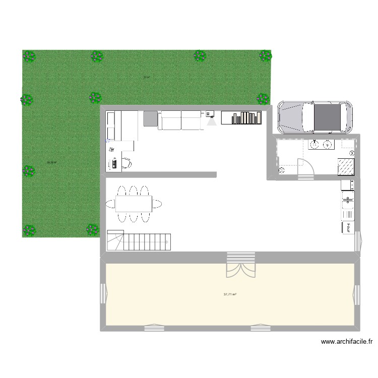 LOUR3. Plan de 0 pièce et 0 m2