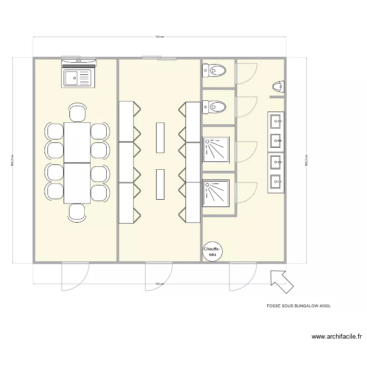 PETRAM CHANTIER AEROPORT ANNECY. Plan de 