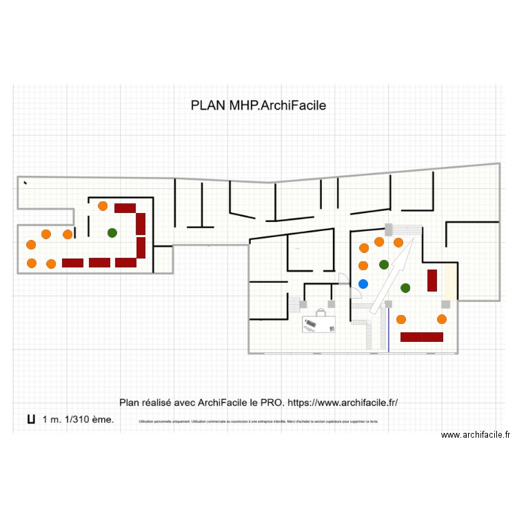 uiui. Plan de 0 pièce et 0 m2