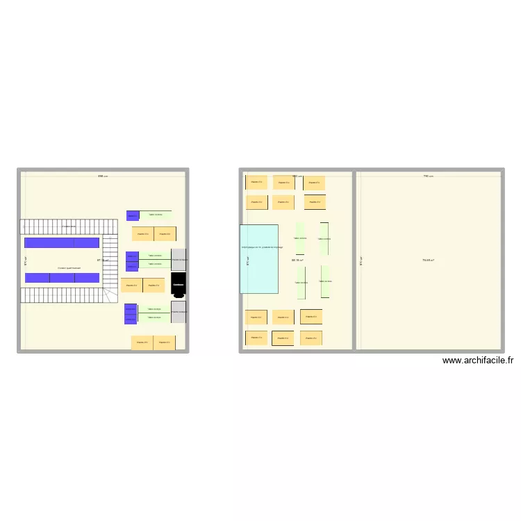 Plan des envois. Plan de 