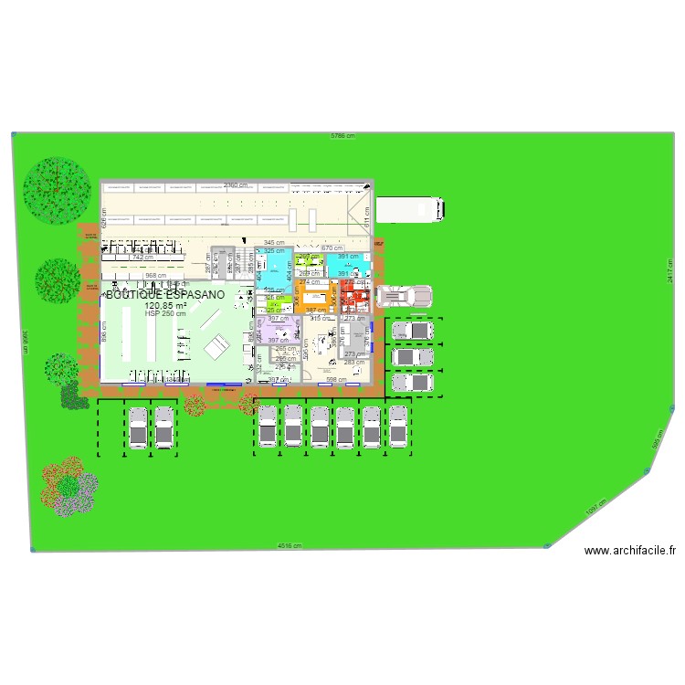 Espasano 5. Plan de 0 pièce et 0 m2