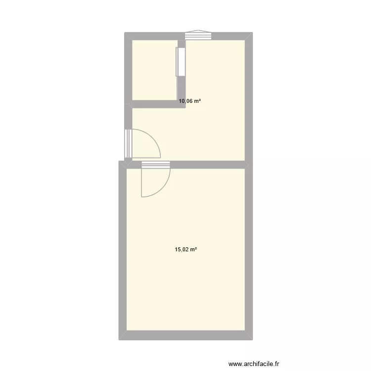 logement 4. Plan de 2 Pièces et 25 m² logement 4. Plan de 2 Pièces et 25 m²