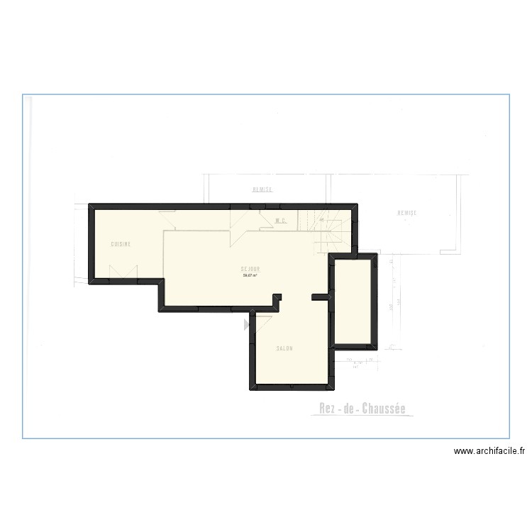 5 ch gayet v1. Plan de 0 pièce et 0 m2