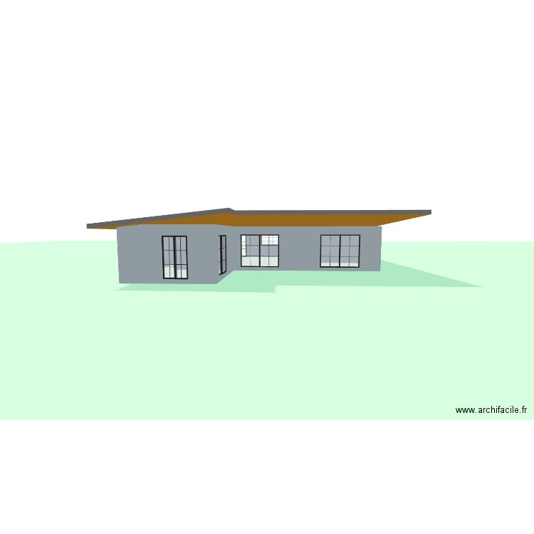 Carbet. Plan de 6 pièces et 118 m2