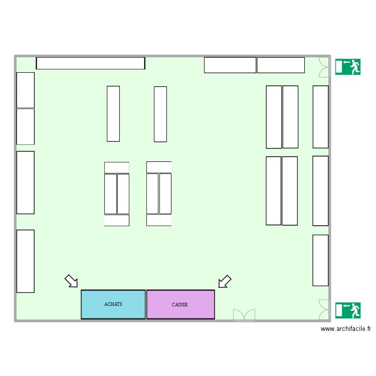 cash converters. Plan de 1 pièce et 352 m2