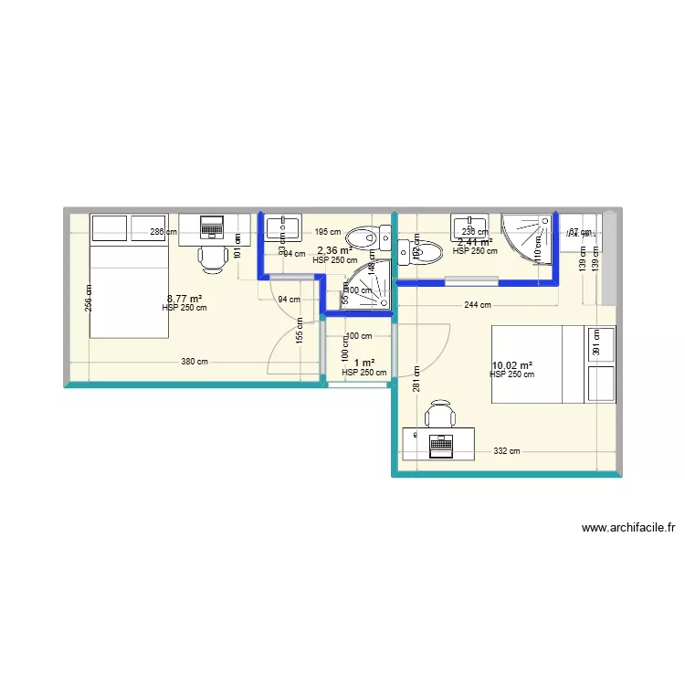 V3 Sophie Mezzanine . Plan de V3 Sophie Mezzanine . Plan de