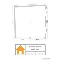 plan SOL GARAGE 8