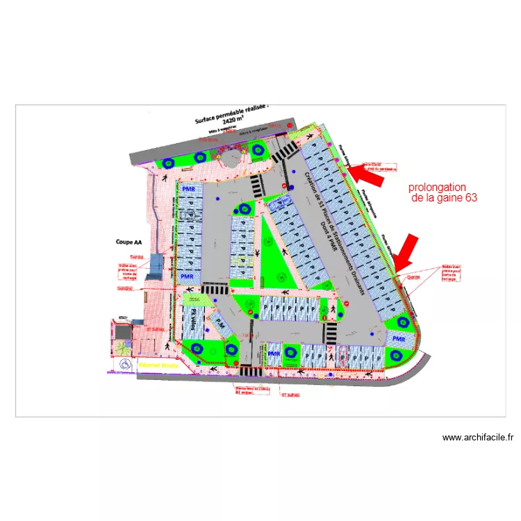 alimentation monument aux morts. Plan de alimentation monument aux morts. Plan de