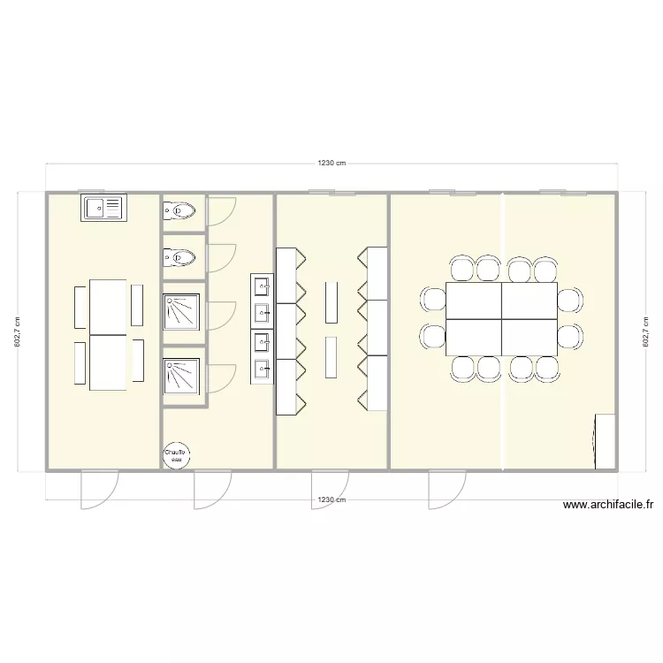 REYES CHANTIER ST BONNET DE MURE. Plan de 