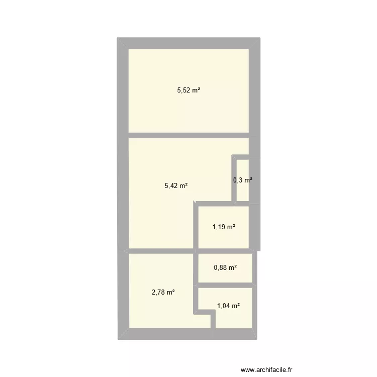 suite parentale. Plan de 7 et 17 m² suite parentale. Plan de 7 et 17 m²