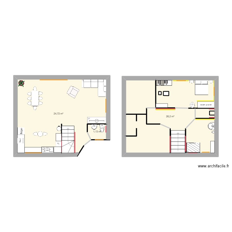 plan ecole. Plan de 0 pièce et 0 m2