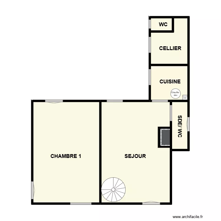 GUEDON PASCALE AMIANTE. Plan de 6 et 58 m² GUEDON PASCALE AMIANTE. Plan de 6 et 58 m²