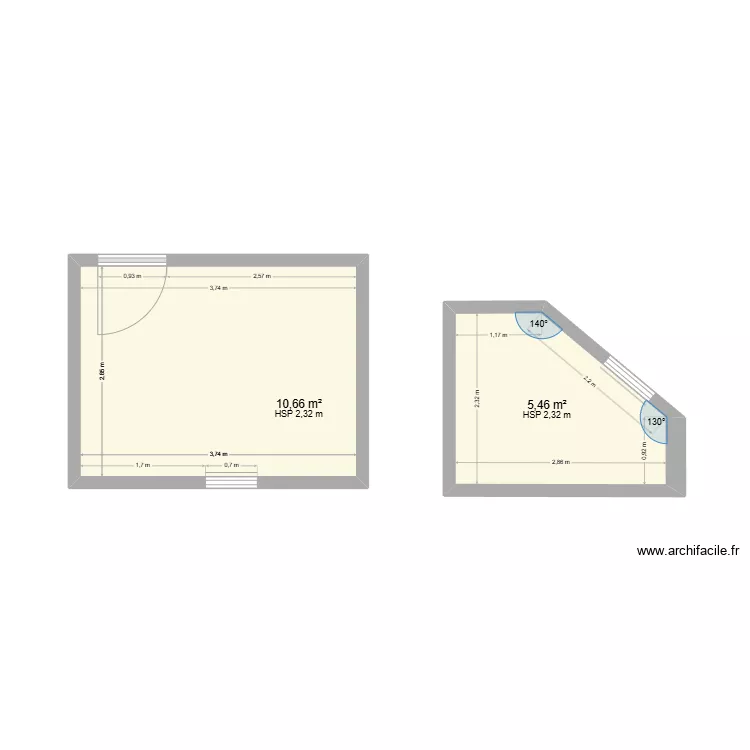 salle de bain palh. Plan de 