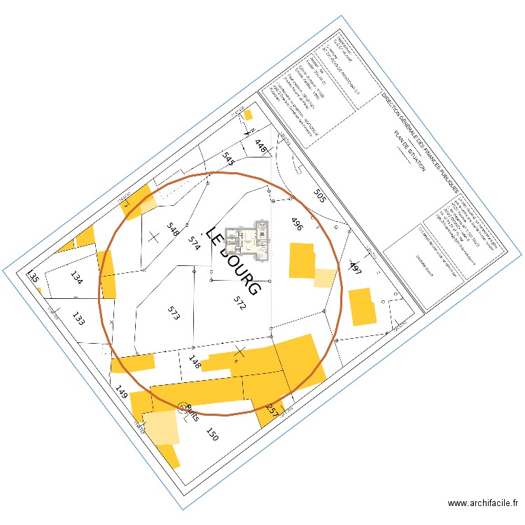 maison plein pied garage 130m2 st georges. Plan de 7 pièces et 129 m2