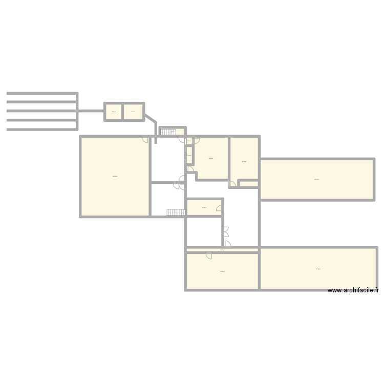 Maison 2025. Plan de 13 pièces et 441 m2