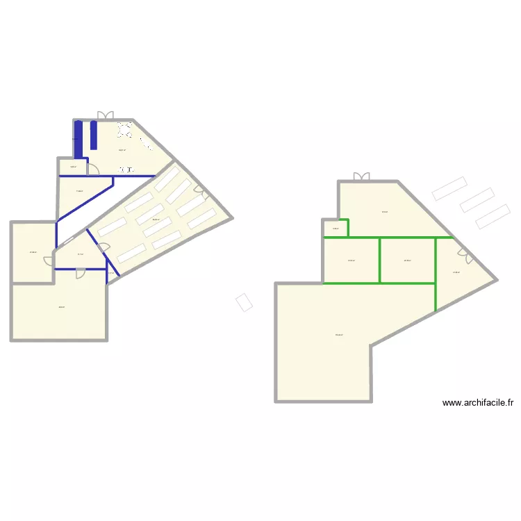 ATTITUD BREZET 2. Plan de 15  et 418 m²