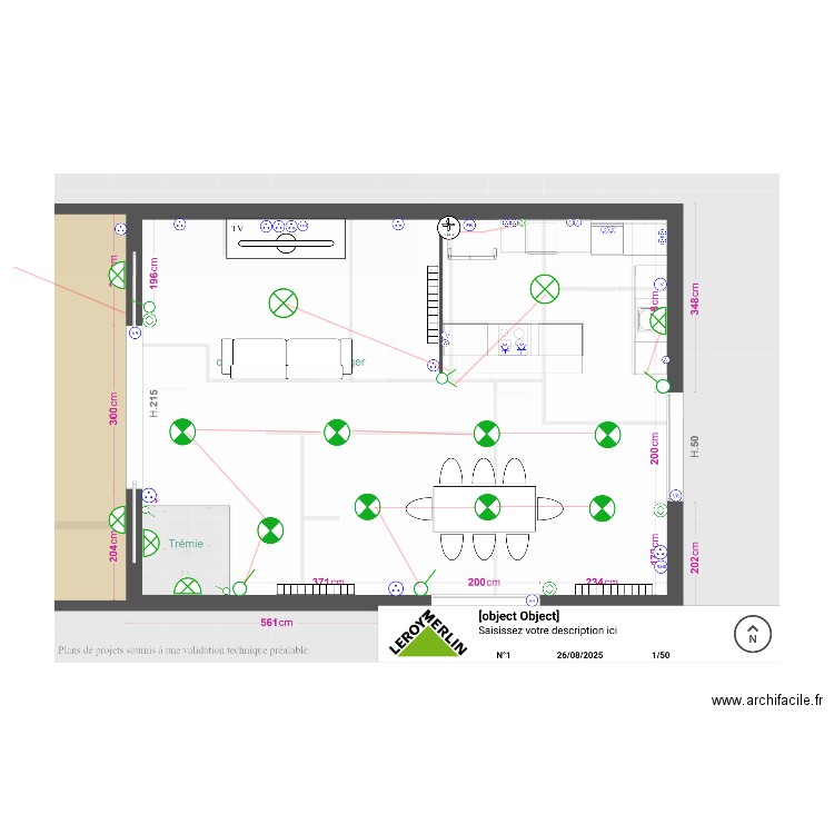 manue etg. Plan de 0 pièce et 0 m2
