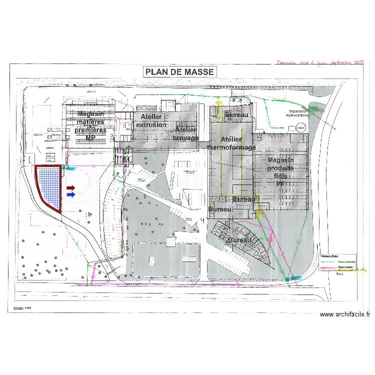 Projet goudronage goudronage. Plan de 0 pièce et 0 m2