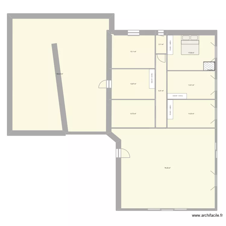 st aubin 2. Plan de 10 Pièces et 283 m² st aubin 2. Plan de 10 Pièces et 283 m²