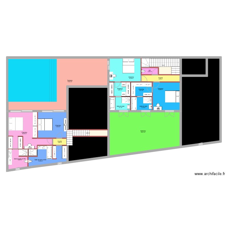 LASSEPPE PRO R+1. Plan de 21 pièces et 352 m2