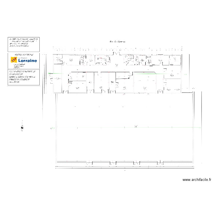 gymnase P et MC. Plan de 0 pièce et 0 m2