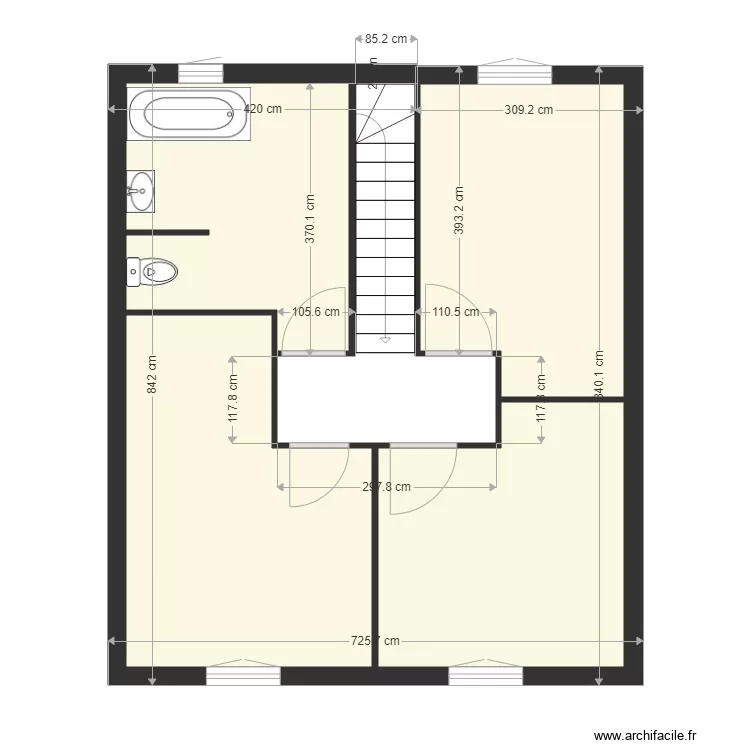 plan existant servian lot 10. Plan de plan existant servian lot 10. Plan de