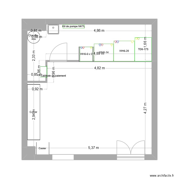 ALTIS. Plan de 4 pièces et 34 m2