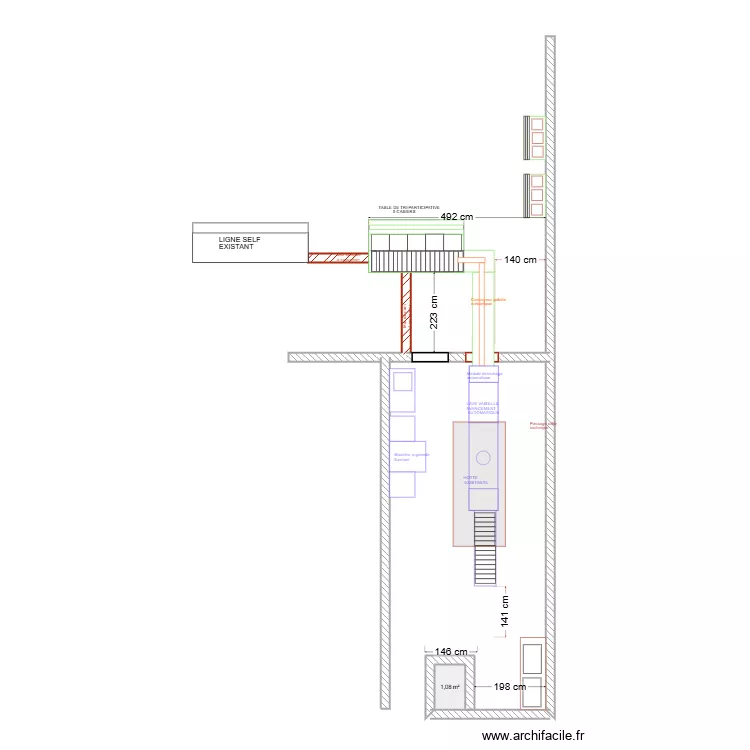 COLLEGE EMILE HUGOT V2. Plan de 1 Pièce et 1 m² COLLEGE EMILE HUGOT V2. Plan de 1 Pièce et 1 m²
