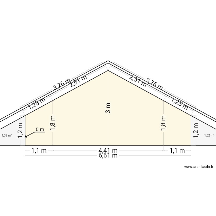 COUPE GARAGE. Plan de 0 pièce et 0 m2