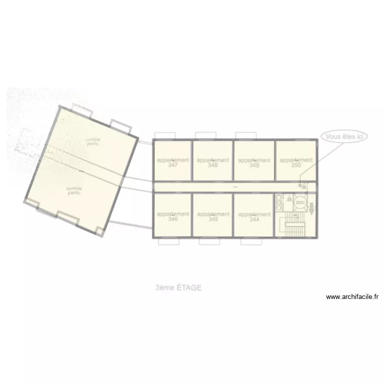EHPADR3. Plan de 0 pièce et 0 m2