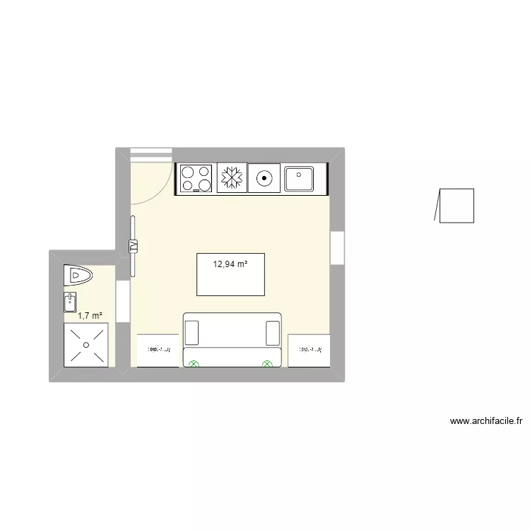 Studio Nader. Plan de Studio Nader. Plan de