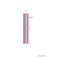 murs actuels de 35 cm
