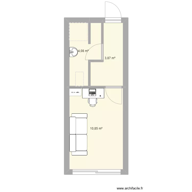 Studio 102. Plan de Studio 102. Plan de