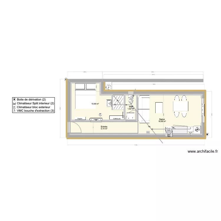 EAUX USEES. Plan de 4 et 40 m² EAUX USEES. Plan de 4 et 40 m²