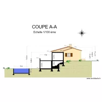 Coupe A-A cros d'amic