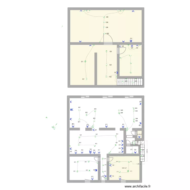 MIM0. Plan de 4 et 78 m² MIM0. Plan de 4 et 78 m²