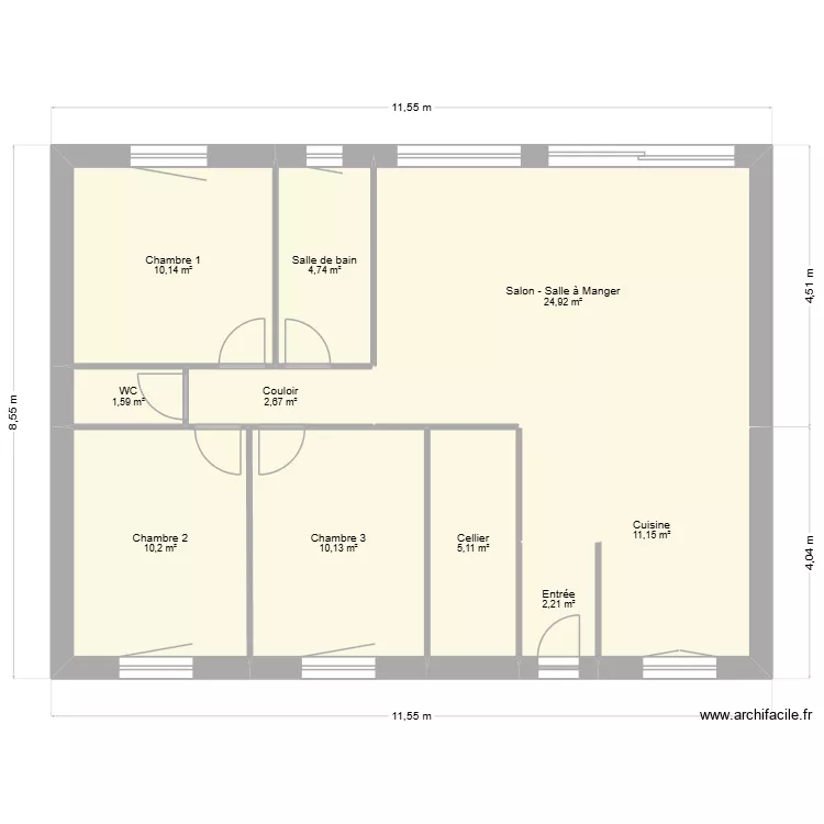 136. Plan de 10 et 83 m² 136. Plan de 10 et 83 m²