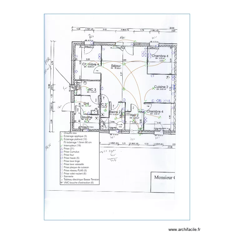 TS CONSTRUCTION LOGT 1+SANITAIRE. Plan de 