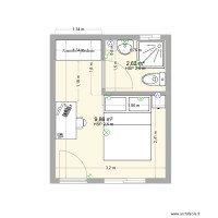 V1 élec chambre maison accueil Klara