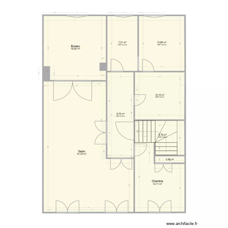 Général étage renov 1ere. Plan de 15 et 231 m² Général étage renov 1ere. Plan de 15 et 231 m²