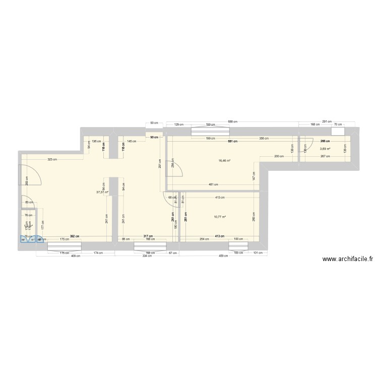 sso3. Plan de 0 pièce et 0 m2
