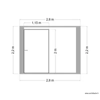DP03 - Plan de coupe abri de jardin (parking)