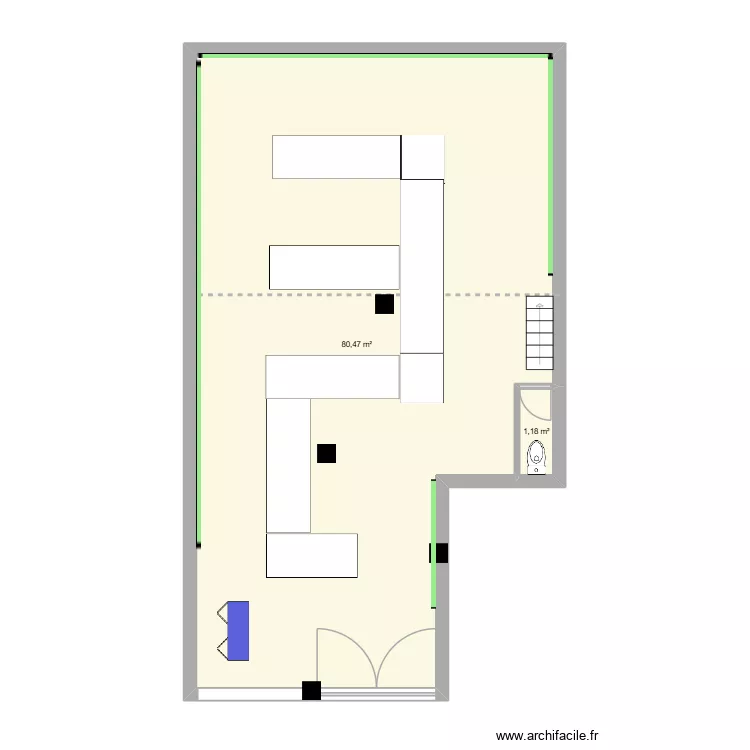 Mini Bingo. Plan de 2 et 82 m² Mini Bingo. Plan de 2 et 82 m²