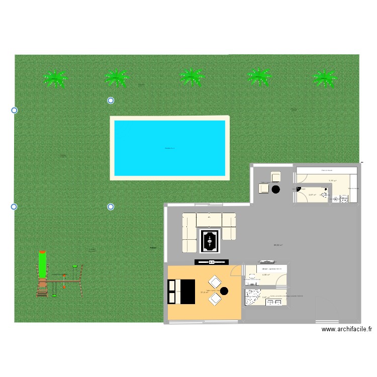 maison dubai. Plan de 0 pièce et 0 m2