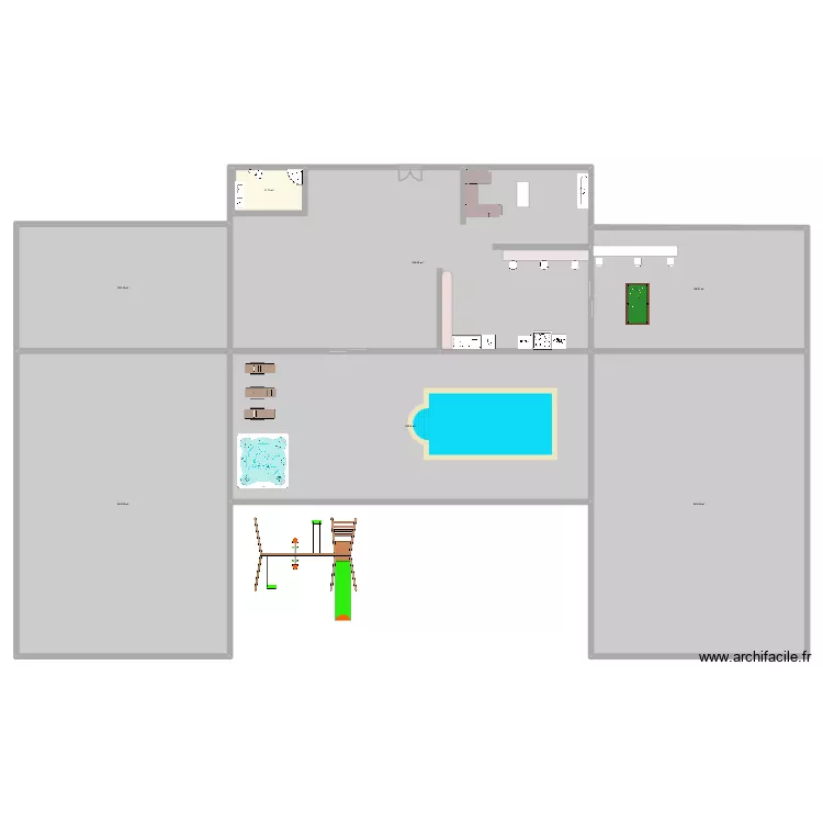 chambre. Plan de chambre. Plan de