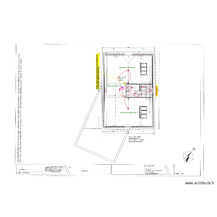Plan électrique JÖST - COMBLES  25/08/2025. Plan de 0 pièce et 0 m2