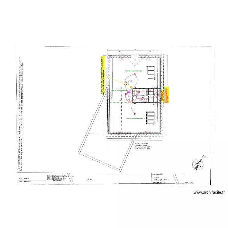 Plan &eacute;lectrique J&Ouml;ST - COMBLES  25/08/2025. Plan de 