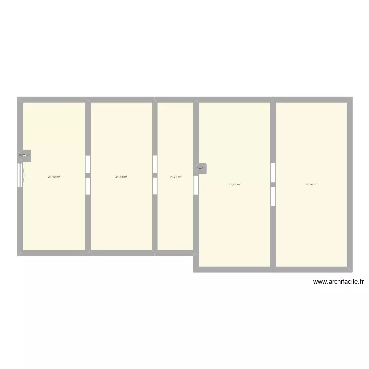 plan maison haut. Plan de 