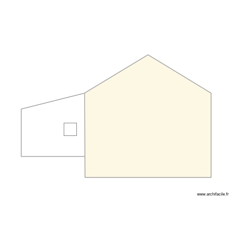 face ouest. Plan de 0 pièce et 0 m2 face ouest. Plan de 0 pièce et 0 m2
