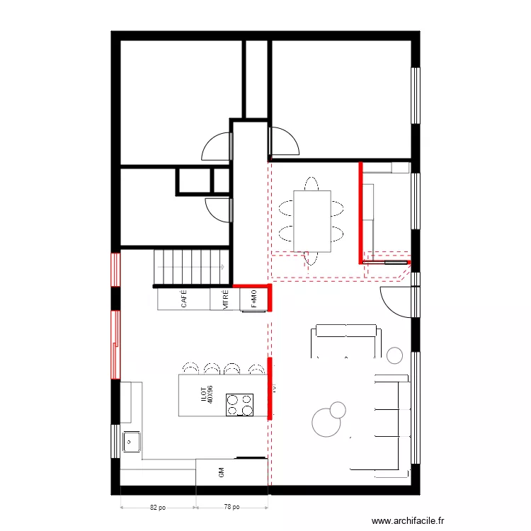Begon 5. Plan de 7 et 96 m² Begon 5. Plan de 7 et 96 m²